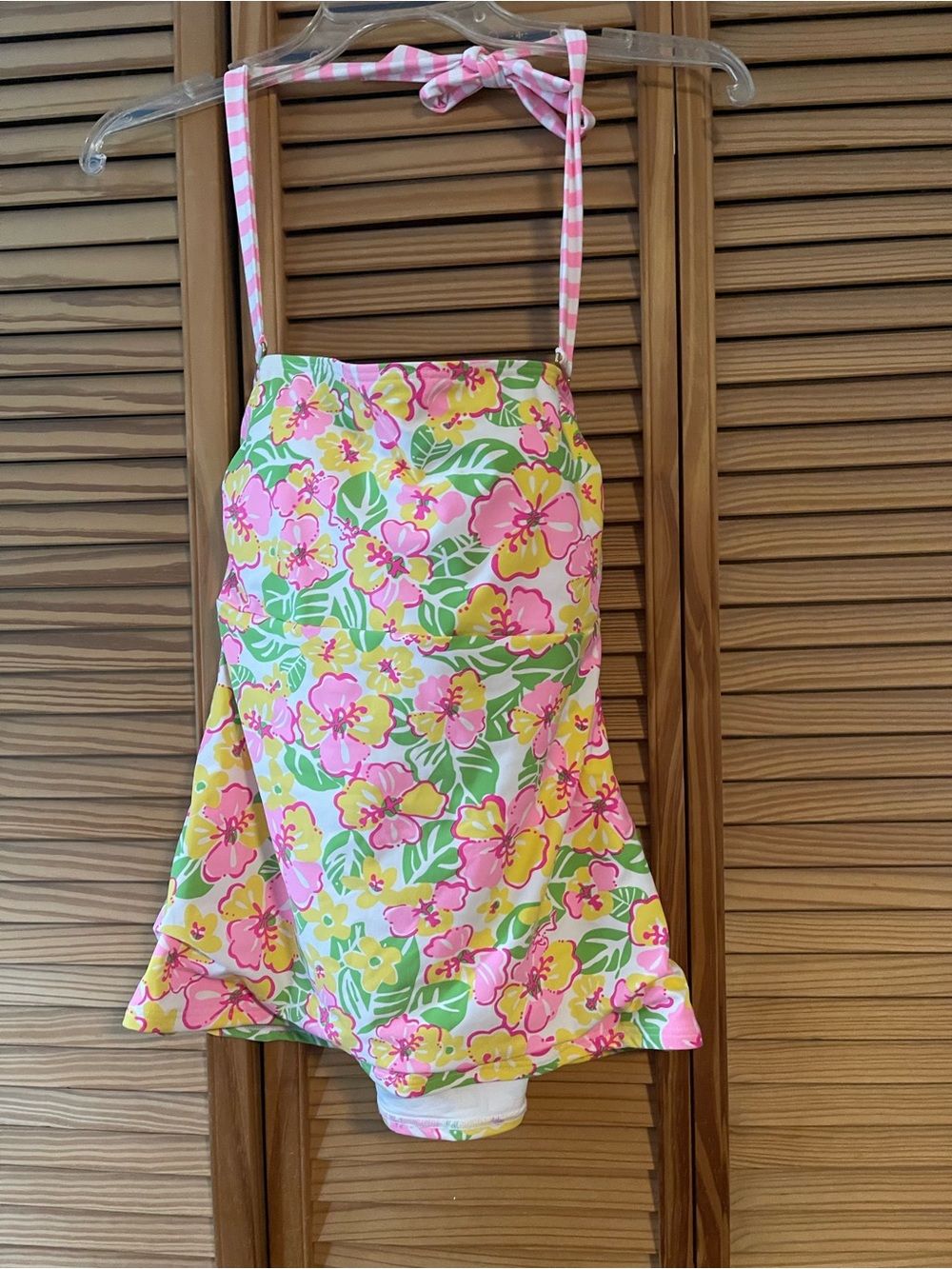 Lilly Pulitzer Woman Tankini Top- Sz 10, Excellent Condition